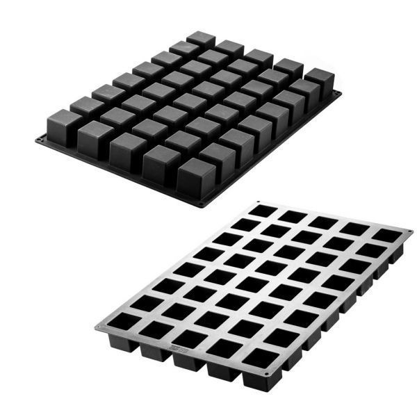 SQ081/YL Силіконова форма для десертів CUBE 122,5 мл SQ081/YL фото