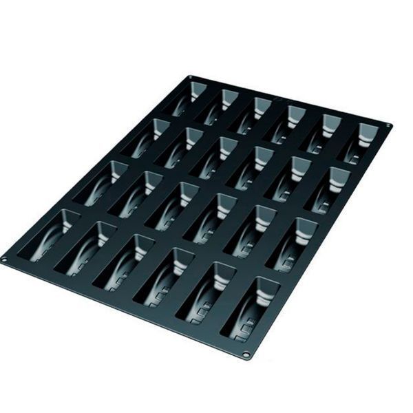 SQ042/YL Силіконова форма для десертів ХВИЛЯ 11,9х3,6 см SQ042/YL фото