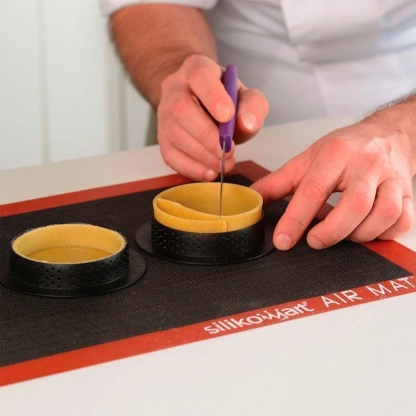 KIT TARTE RING ROUND D80 MM Набір форм для тартів ROUND d 8 см KIT TARTE RING ROUND D80 MM фото
