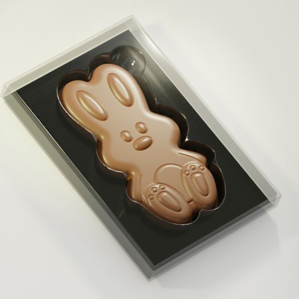 Chocolate World VVSET12136 CW Набір упаковок для форми для шоколаду "Великодній заєць" 12136 CW - 100 шт VVSET12136 CW Набір упаковок (100 шт) VVSET12136 CW Набір упаковок (100 шт) фото