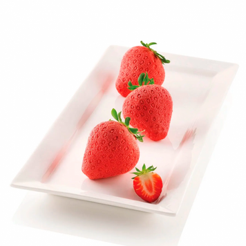 FRAGOLE E PANNA Силиконовая форма для десертов Клубника 95 мл FRAGOLE E PANNA фото